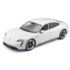 porsche-taycan-turbo-s-1-24-model-samochodu-bburago-bialy