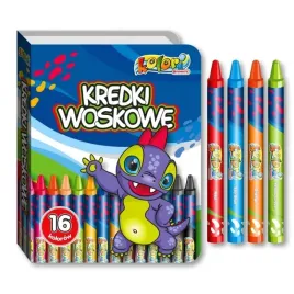 kredki-woskowe-dino-penmate-kolori-premium-16-kolorow
