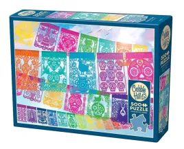 puzzle-500-cobble-hill-meksykanska-sztuka-ludowa-wysokiej-jakosci-uklada