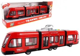 pro-kids-tramwaj-miejski-czerwony-1-16-swiatlo-dzwiek-otwierane-drzwi