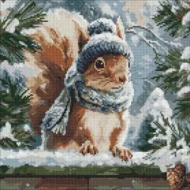 ideyka-diamentowa-mozaika-zimowa-wiewiorka-40x40-cm