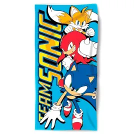 sega-sonic-the-hedgehog-recznik-plazowy-z-bawelny-oficjalny-produkt