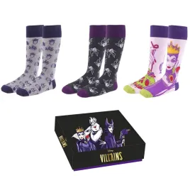 cerda-premium-zestaw-3-skarpetek-inspirowanych-disney-villains