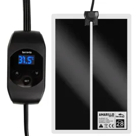 terrario-amarillo-28w-mata-grzewcza-z-termostatem-lcd