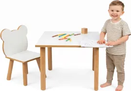 stolik-i-krzeselko-mis-bialy-60cm-x-50cm-drewno