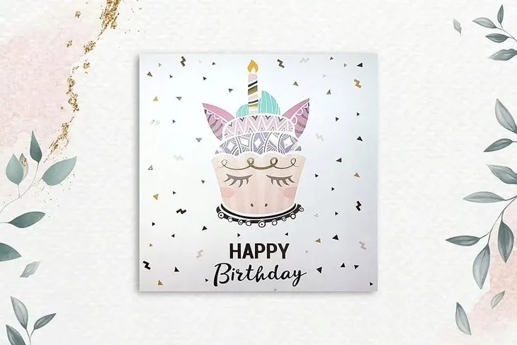 karnet-kw-tort-unicorn-stan-nowy