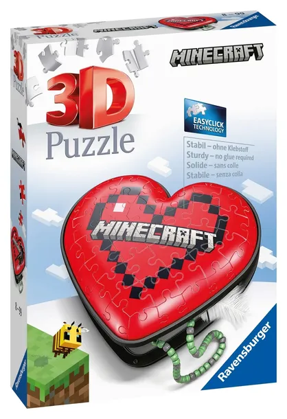 puzzle-3d-serce-minecraft-54-elementow-marka-ravensburger
