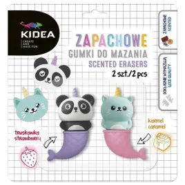 gumki-do-mazania-zapachowe-kotek-i-panda-kidea-2-sztuki