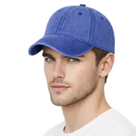 czapka-z-daszkiem-damska-meska-bejsbolowka-vintage-peak-blue