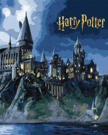 malowanie-po-numerach-harry-potter-hogwart-noca