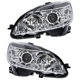 reflektory-lampy-przednie-prawy-lewy-mercedes-c-klasa-w204-clc-cl203-07-12