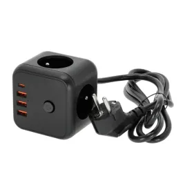 przedluzacz-linea-pro-cube-c-3gn-3usb-1usb-c-15m-zu-w-czarny-kobi