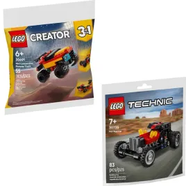lego-technic-30735-hot-rod-car-30691-mini-convertible-monster-truck