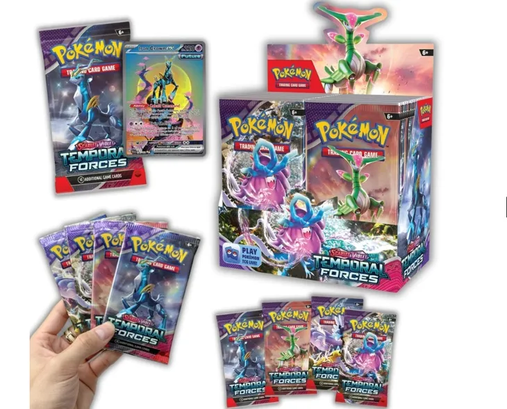 KARTY POKEMON TEMPORAL Box Zestaw  BOX 360 kart