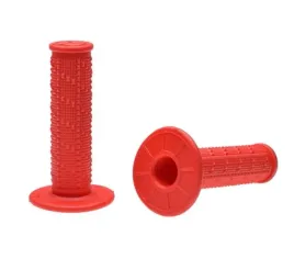 manetki-gumowe-kierownicy-enduro-22mm-czerwona-komplet