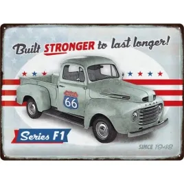 tablica-metalowa-plakat-30x40cm-ford-f1-built-stron-23325