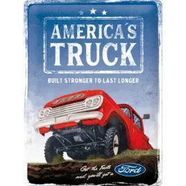 tablica-metalowa-plakat-30x40cm-ford-america-truck-23320