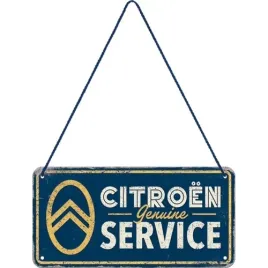 zawieszka-tablica-metalowa-10x20cm-citroen-geniune-service-28050