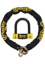 auvray-zestaw-lancuch-z-ogniwem-lasso-z-klodka-xtrem-medium-dlugosc-100cm