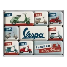 magnes-na-lodowke-zestaw-9-sztuk-vespa-model-chart-83110