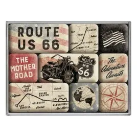 magnes-na-lodowke-zestaw-9-sztuk-route-66-83117