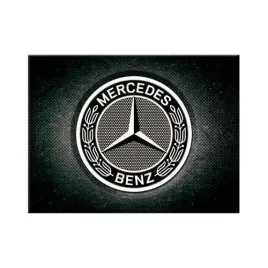 magnes-na-lodowke-6x8cm-mercedes-benz-logo-black-14390