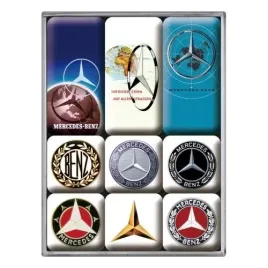 magnes-na-lodowke-6x8cm-zestaw-9-sztuk-mercedes-benz-log-83103