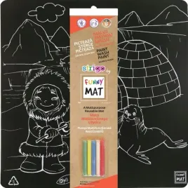 czarna-mata-strigo-funny-mat-biegun-40x40-cm-kreda