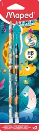 olowek-z-gumka-jungle-fever-hb-nakladka-blister-2-szt