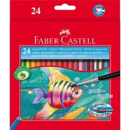 kredki-akwarelowe-z-pedzelkiem-rybka-faber-castell-24-kolory