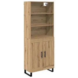 highboard-2-szt-dab-rzemieslniczy-material-drewnopochodny
