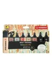 zakreslacz-stabilo-boss-original-naturecolors-8-kolorow