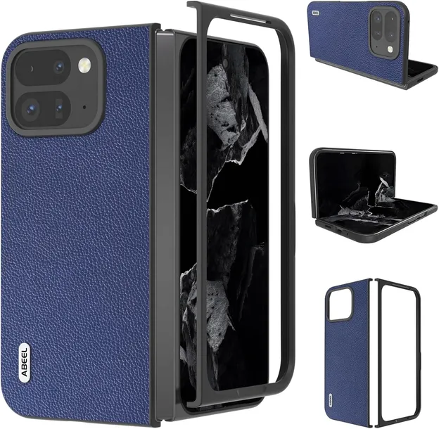 coque-etui-skorzane-do-google-pixel-9-pro-fold-granatowe
