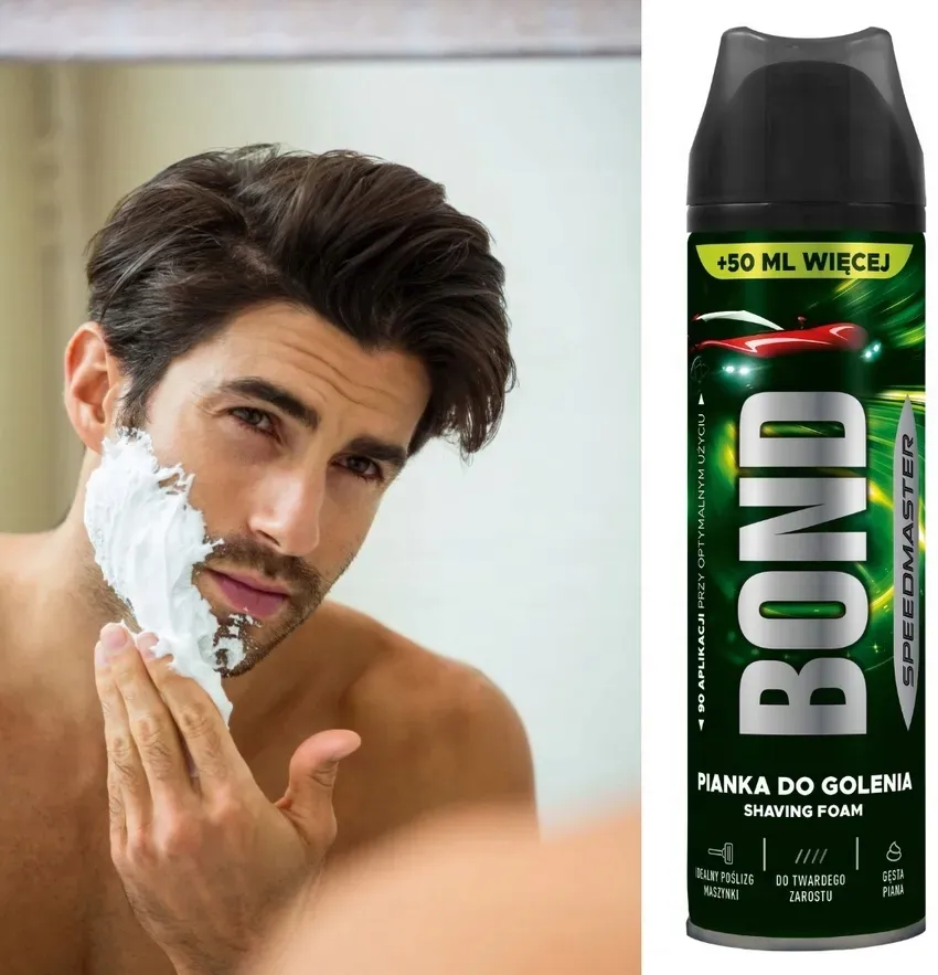 bond-pianka-do-golenia-speedmaster-200-50ml-gratis-stan-nowy