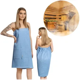 kilt-do-sauny-recznik-pareo-damski-biscotto-bawelna-niebieski-150x70