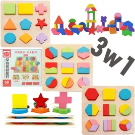drewniana-ukladanka-montessori-zestaw-trzech-ukladanek-figury-geometryczne