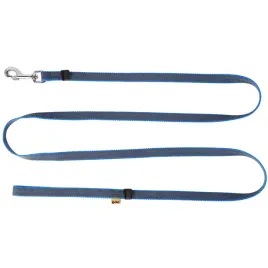 smycz-gumowana-pojedyncza-20-x-230-cm-z-raczka-niebieska