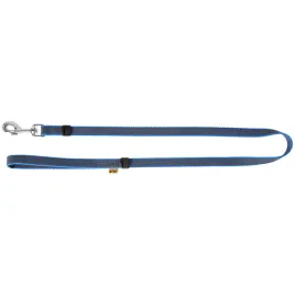 smycz-gumowana-pojedyncza-20-x-120-cm-z-raczka-niebieska