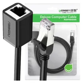 ugreen-przedluzacz-kabel-sieciowy-patchcord-rj45-cat-6-1000mb-s-1m-czarny