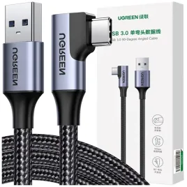 ugreen-kabel-przewod-dlugi-katowy-usb-a-usb-c-90-5gb-s-3a-1m-czarny