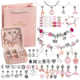 duzy-zestaw-do-robienia-bransoletek-i-naszyjnikow-charms-szkatulka-koraliki