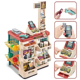 supermarket-sklep-dla-dzieci-terminal-platniczy-kasa-fiskalna-skaner-wozek