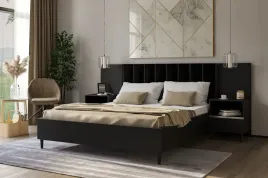 lozko-dwuosobowe-160x200-cm-stoliki-nocne-czarny-mat-luxim-mr-4-kolory