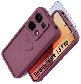 etui-do-xiaomi-redmi-note-13-pro-4g-silikonowe-matowe-serce-szklo-9h
