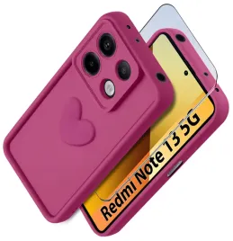 etui-do-xiaomi-redmi-note-13-5g-silikonowe-matowe-serce-szklo-ochronne-9h