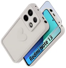 etui-do-xiaomi-redmi-note-13-4g-silikonowe-matowe-serce-szklo-ochronne-9h