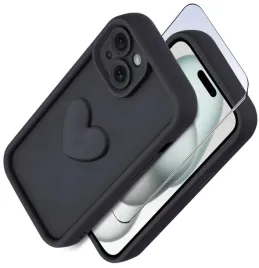 etui-do-iphone-15-silikonowe-matowe-serce-szklo-ochronne-na-ekran-9h