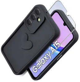etui-do-samsung-a15-5g-silikonowe-matowe-serce-szklo-ochronne-na-ekran-9h