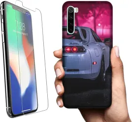 etui-na-xiaomi-redmi-note-8t-telefon-wzory-samochody-szklo