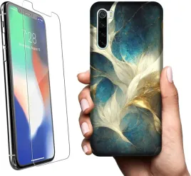 etui-na-xiaomi-redmi-note-8t-telefon-wzory-marmur-szklo